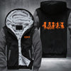Halloween Devil Fleece Hoodies Jacket