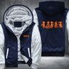 Halloween Devil Fleece Hoodies Jacket