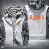Halloween Devil Fleece Hoodies Jacket