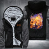 Happy Halloween Night Party Fleece Hoodies Jacket