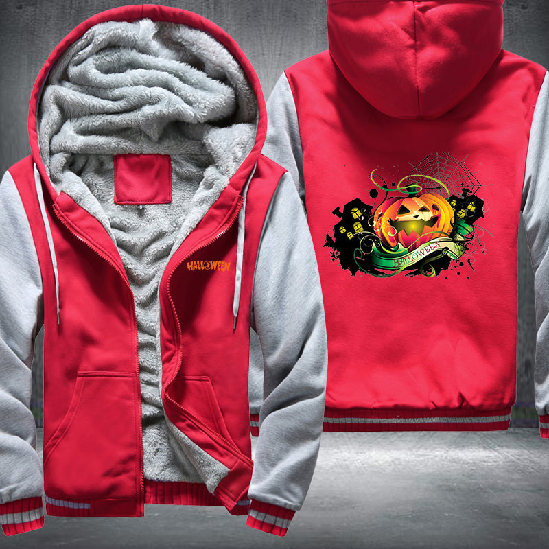 Happy Horror Halloween Fleece Hoodies Jacket