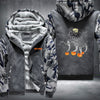 Ghost Horror Halloween Fleece Hoodies Jacket