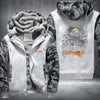Ghost Horror Halloween Fleece Hoodies Jacket