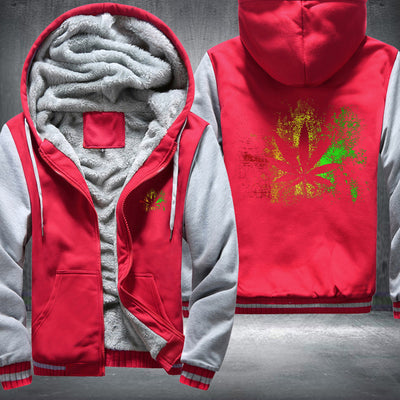 Rasta Reggae Fleece Hoodies Jacket