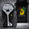 Rasta Lion Fleece Hoodies Jacket