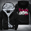 Trucks are for girls Fleece Hoodies Jacket