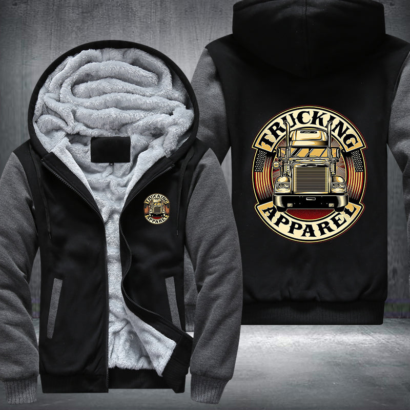 Trucking Apparel Fleece Hoodies Jacket