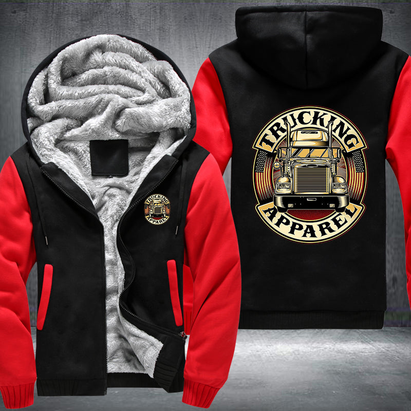 Trucking Apparel Fleece Hoodies Jacket