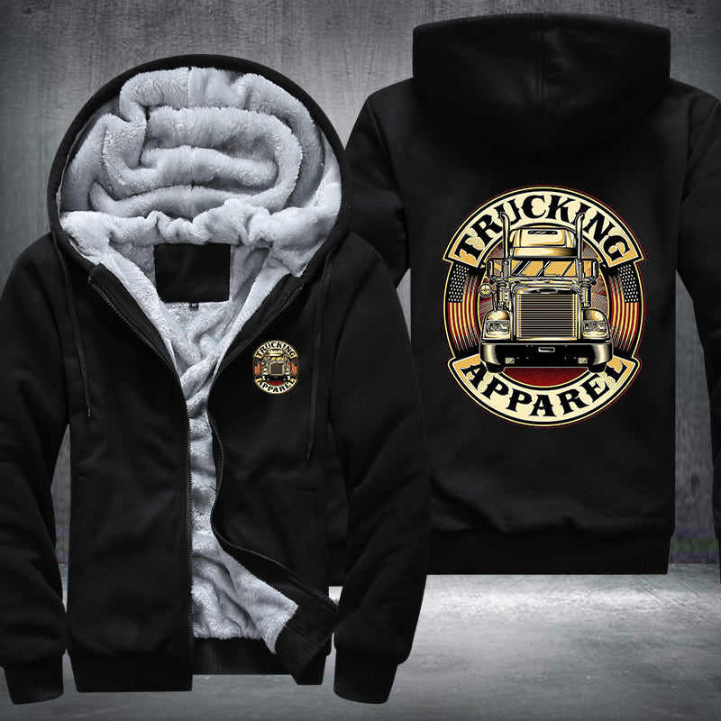 Trucking Apparel Fleece Hoodies Jacket