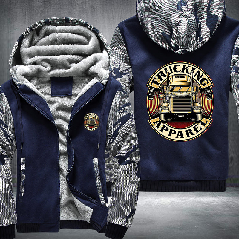 Trucking Apparel Fleece Hoodies Jacket