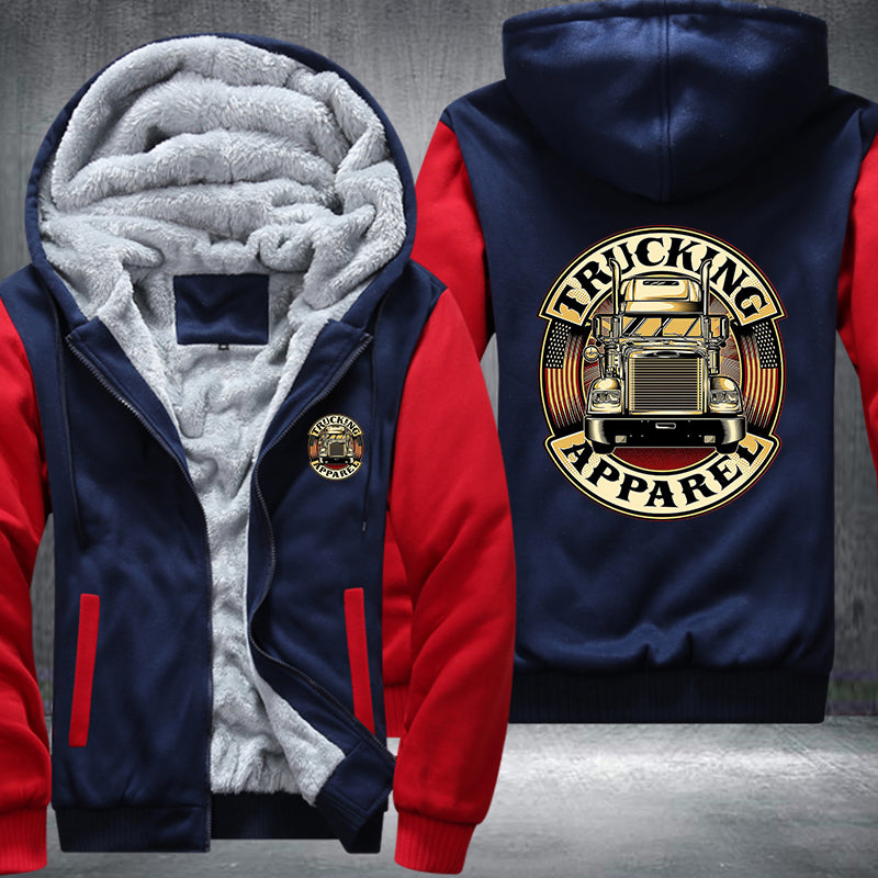 Trucking Apparel Fleece Hoodies Jacket