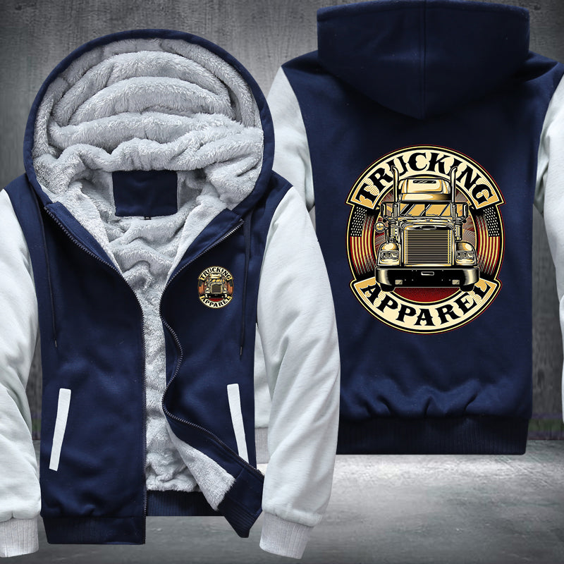Trucking Apparel Fleece Hoodies Jacket