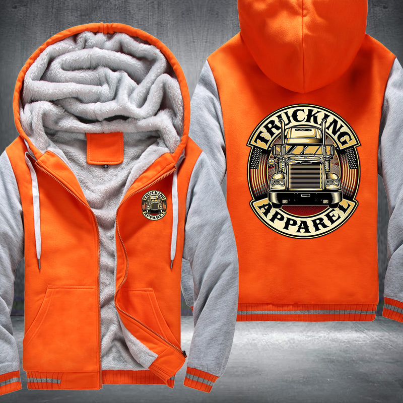 Trucking Apparel Fleece Hoodies Jacket