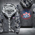 Troops and truckers keep america going Fleece Hoodies Jacket