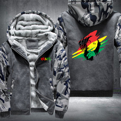 Marley Rasta Fleece Hoodies Jacket