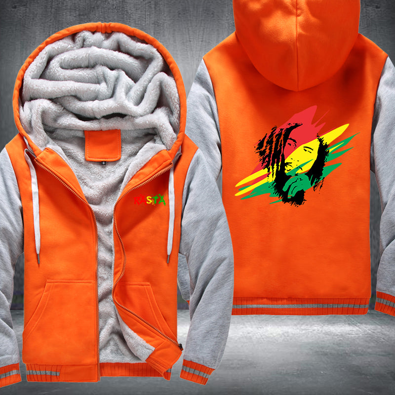 Marley Rasta Fleece Hoodies Jacket