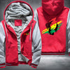 Marley Rasta Fleece Hoodies Jacket