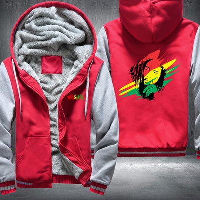 Marley Rasta Fleece Hoodies Jacket