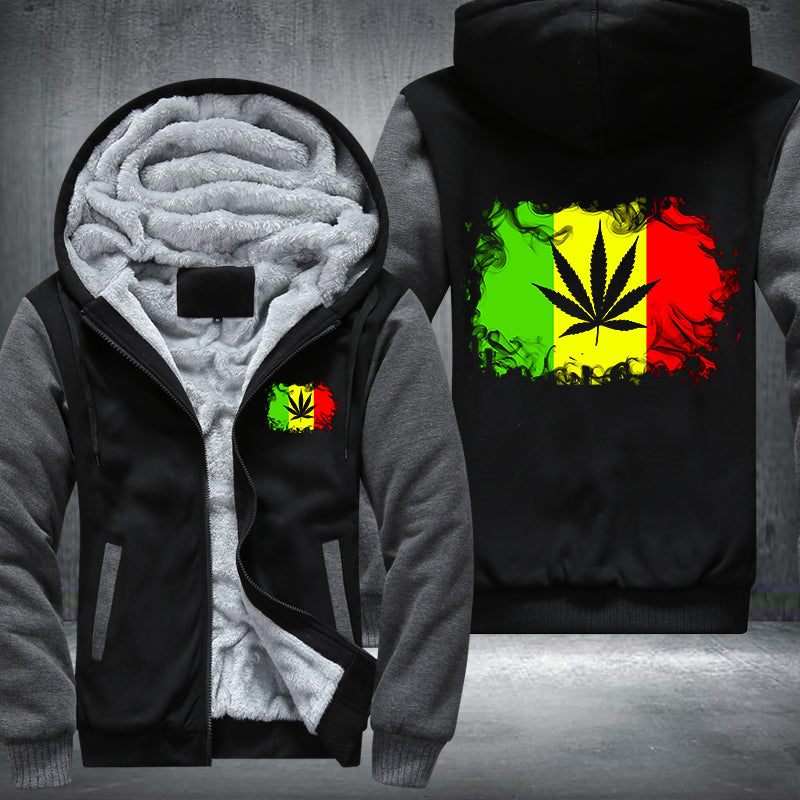 Raggae Jungle Fleece Hoodies Jacket