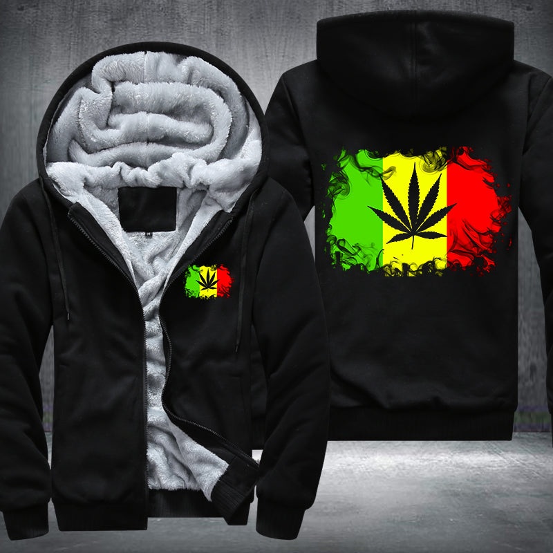 Raggae Jungle Fleece Hoodies Jacket