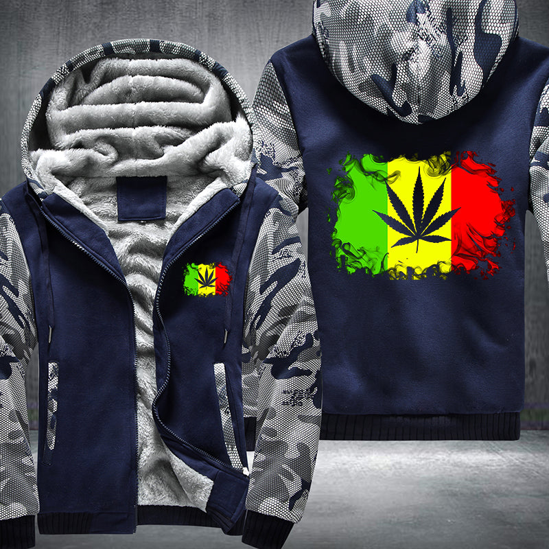 Raggae Jungle Fleece Hoodies Jacket