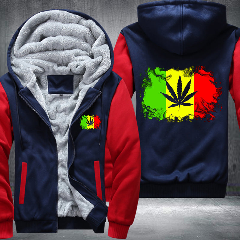 Raggae Jungle Fleece Hoodies Jacket