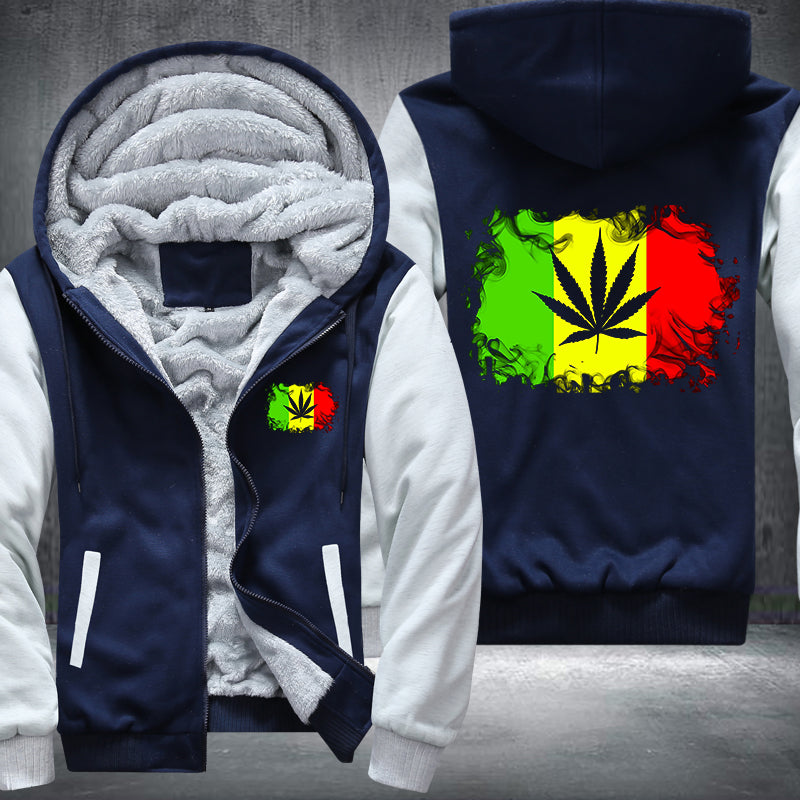 Raggae Jungle Fleece Hoodies Jacket