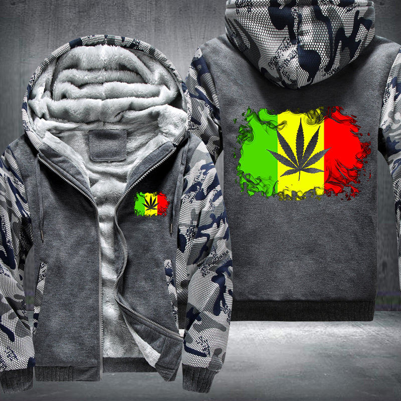 Raggae Jungle Fleece Hoodies Jacket