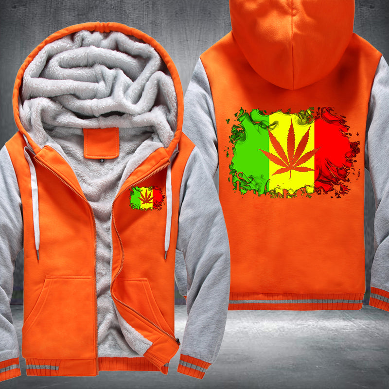Raggae Jungle Fleece Hoodies Jacket