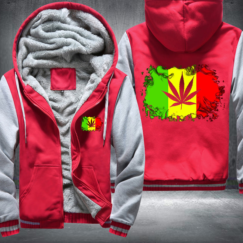 Raggae Jungle Fleece Hoodies Jacket