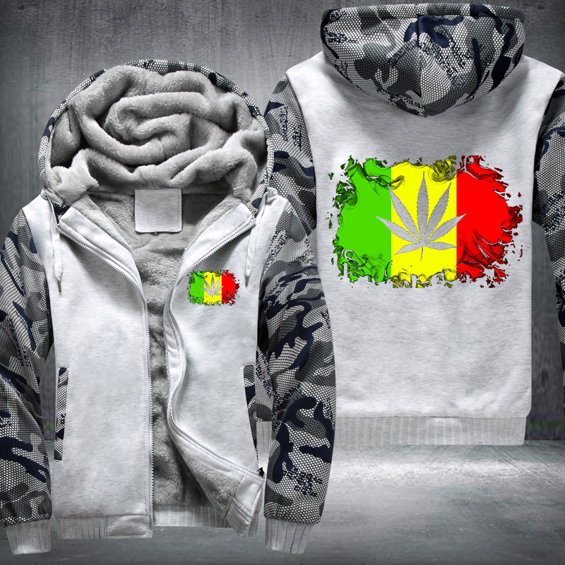 Raggae Jungle Fleece Hoodies Jacket