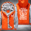 Marine don't die they just go to hell and regroup Fleece Hoodies Jacket
