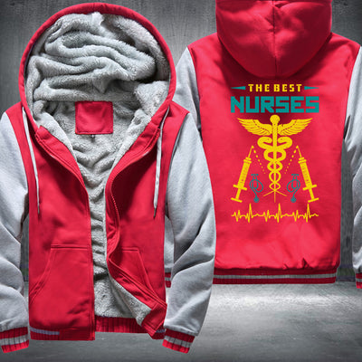 The Best Nurse Fleece Hoodies Jacket