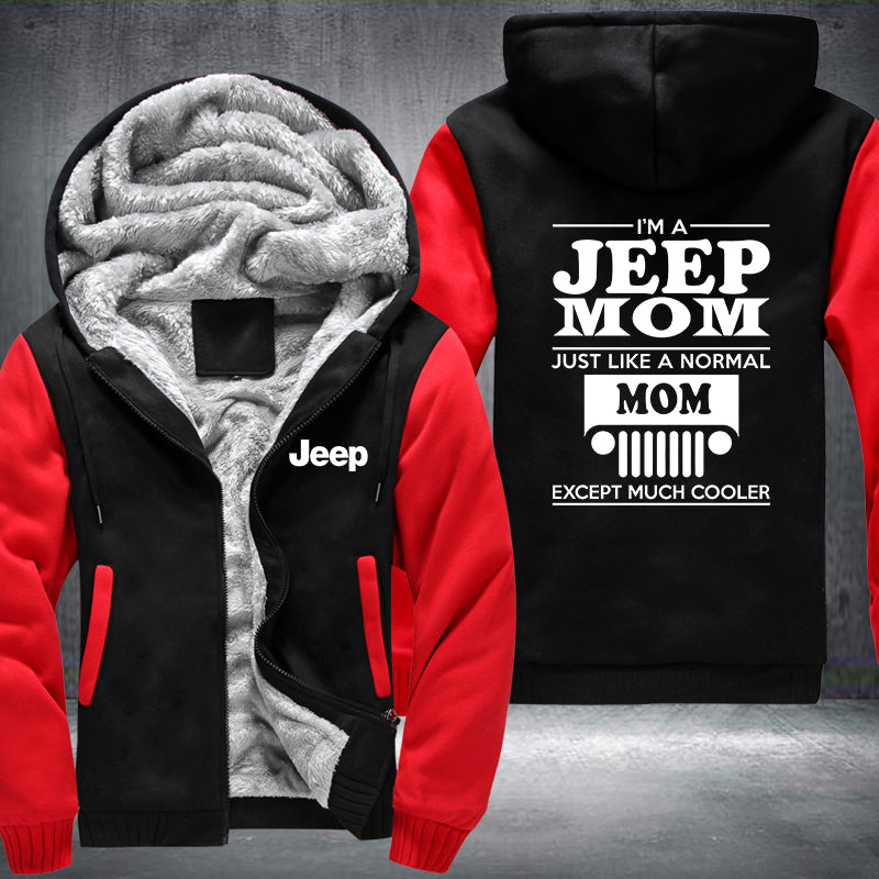 I'm a Jeep Mom Fleece Hoodies Jacket