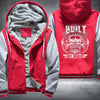 Built not bought Fleece Hoodies Jacket