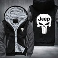 Jeep Skull Fleece Hoodies Jacket