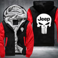 Jeep Skull Fleece Hoodies Jacket