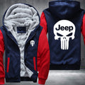 Jeep Skull Fleece Hoodies Jacket