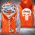 Jeep Skull Fleece Hoodies Jacket