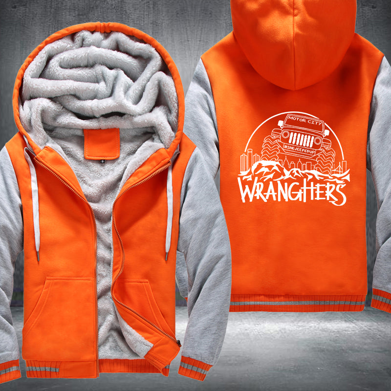 Motor City Wranghers Fleece Hoodies Jacket