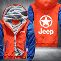 Star Jeep Fleece Hoodies Jacket