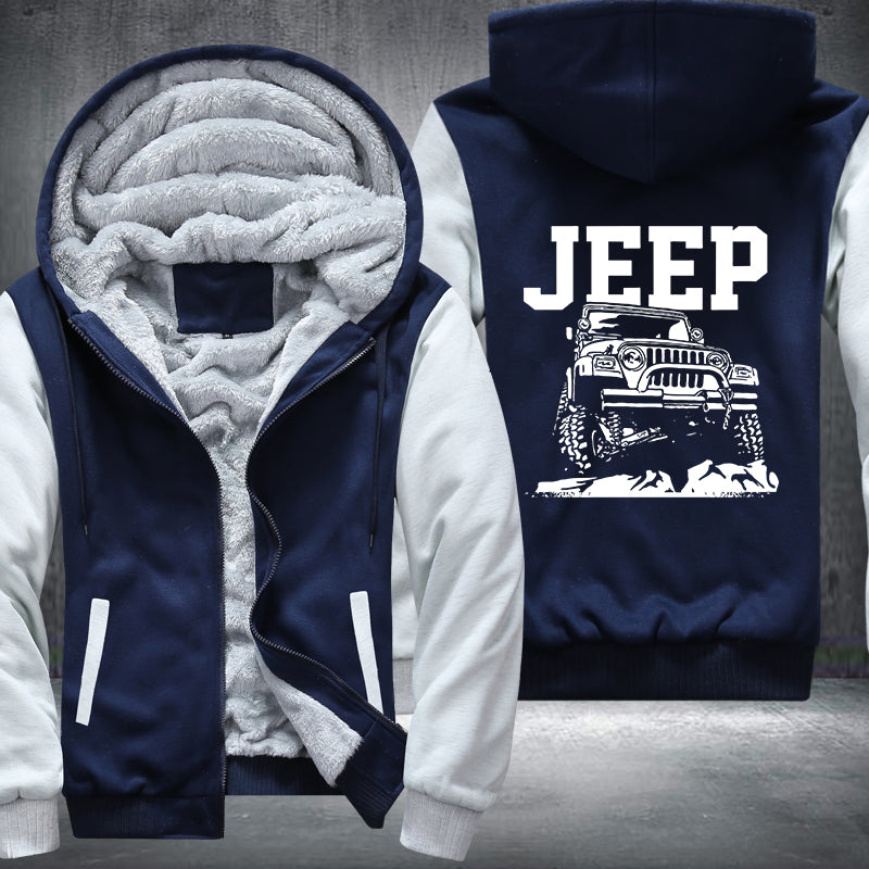 Jeep Mountain Fleece Hoodies Jacket