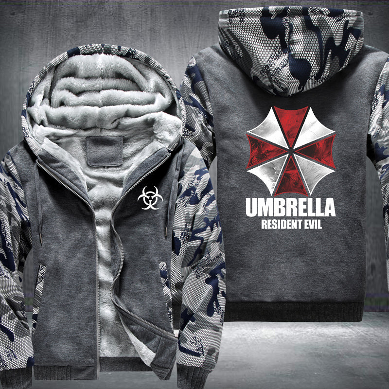 Umbrella Evil Fleece Hoodies Jacket