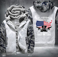 US Veteran I walked the walk Fleece Hoodies Jacket