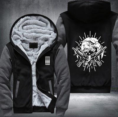 Eagle Shooter Fleece Hoodies Jacket