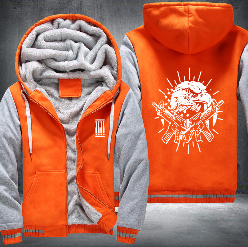 Eagle Shooter Fleece Hoodies Jacket