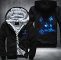 Cat Luminous Fleece Hoodies Jacket