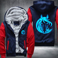 Horse Face Luminous Fleece Hoodies Jacket