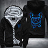 French Bulldog Luminous Fleece Hoodies Jacket