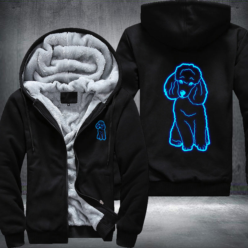 Standard Poodle Luminous Fleece Hoodies Jacket